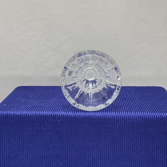 Crystal Clear Industries 24% Lead Crystal Bud Vase by Fairfield Yugoslavia 1960s - Picture 5 of 7